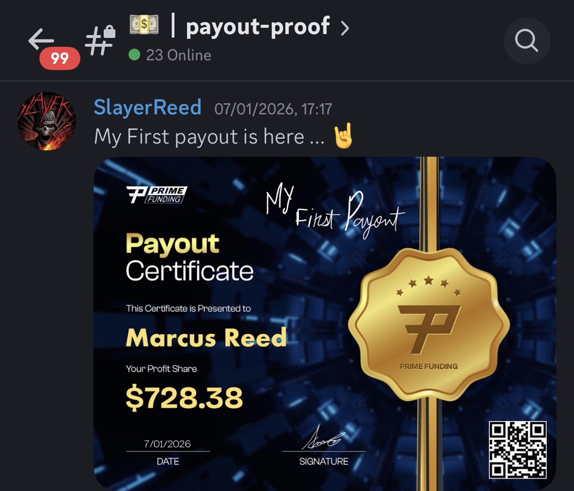 Discord Payout 4